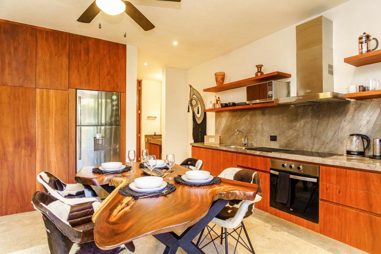 Jungle Luxury In Private Residential Area & Stunning Rooftop By Stella Rentals Tulum Eksteriør bilde