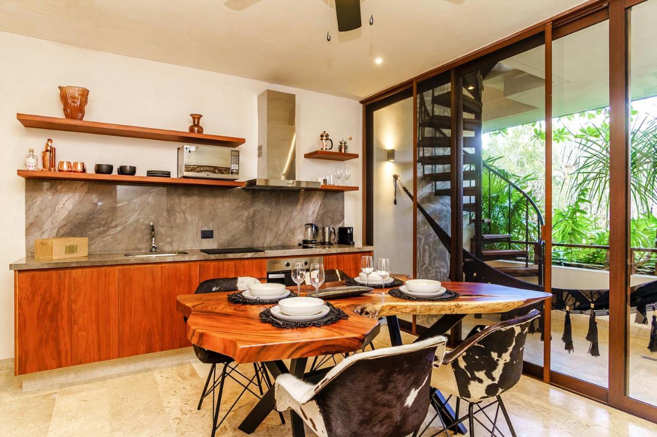 Jungle Luxury In Private Residential Area & Stunning Rooftop By Stella Rentals Tulum Eksteriør bilde
