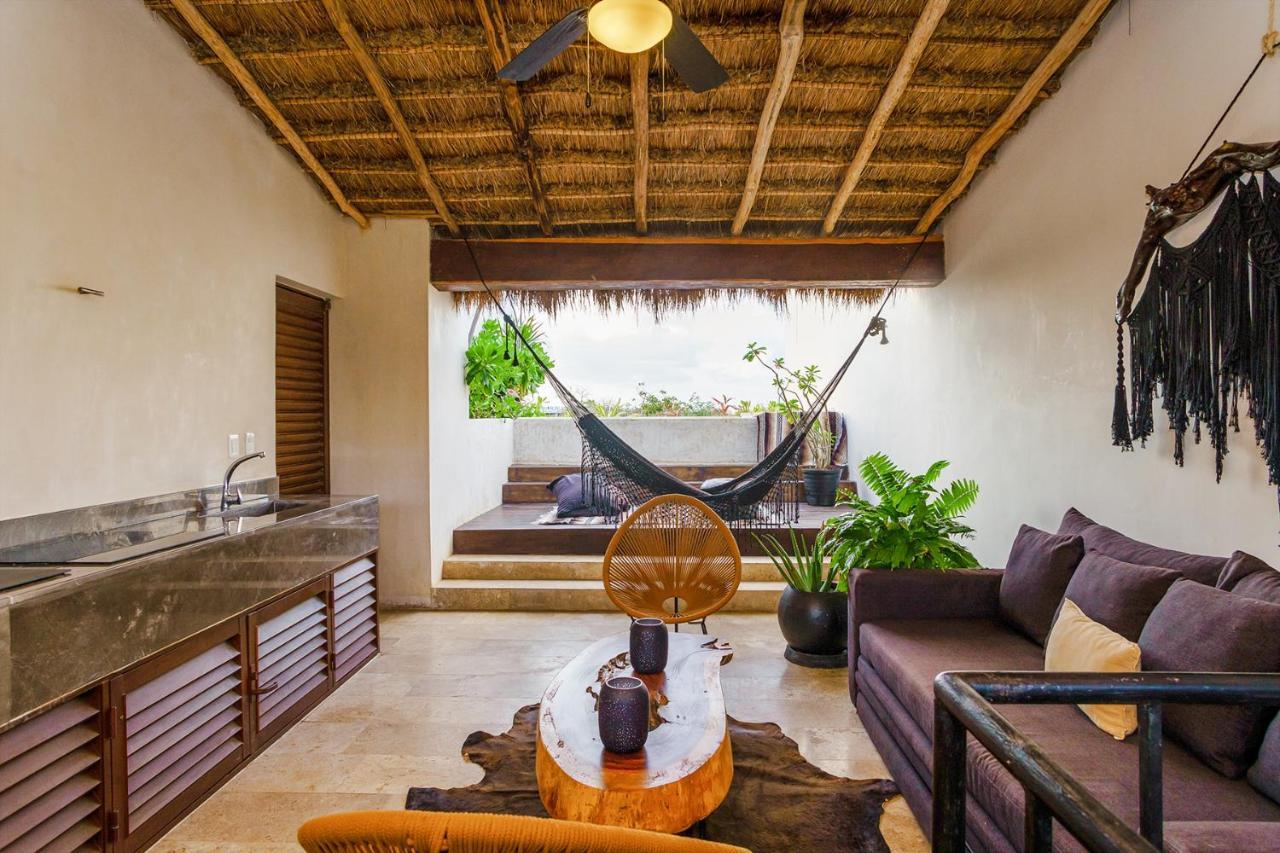 Jungle Luxury In Private Residential Area & Stunning Rooftop By Stella Rentals Tulum Eksteriør bilde