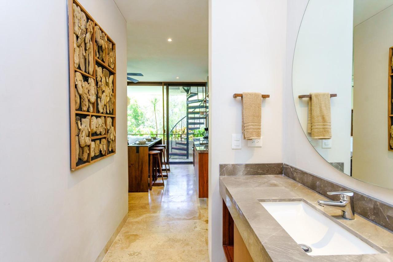 Jungle Luxury In Private Residential Area & Stunning Rooftop By Stella Rentals Tulum Eksteriør bilde