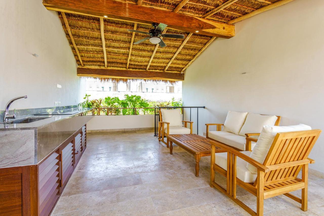 Jungle Luxury In Private Residential Area & Stunning Rooftop By Stella Rentals Tulum Eksteriør bilde