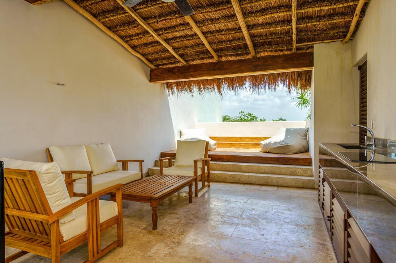 Jungle Luxury In Private Residential Area & Stunning Rooftop By Stella Rentals Tulum Eksteriør bilde