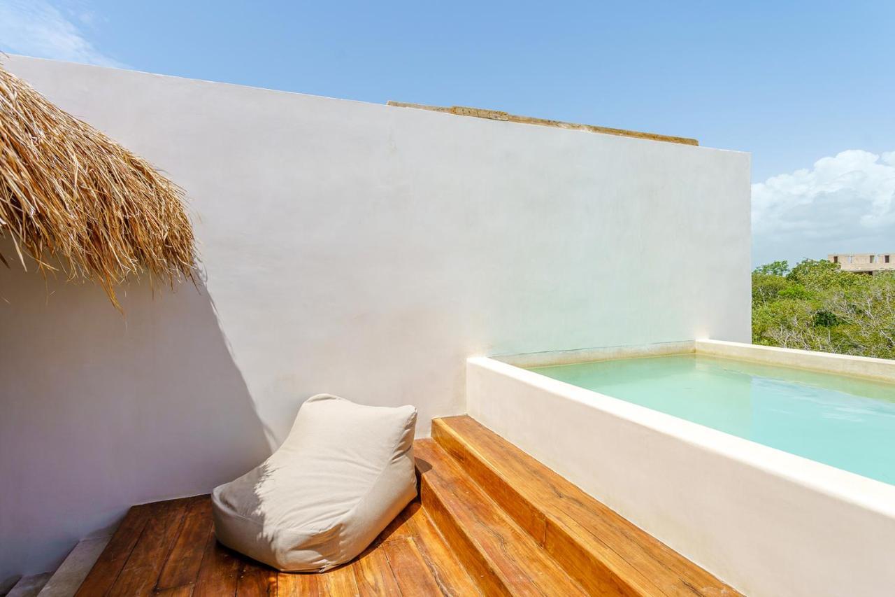 Jungle Luxury In Private Residential Area & Stunning Rooftop By Stella Rentals Tulum Eksteriør bilde