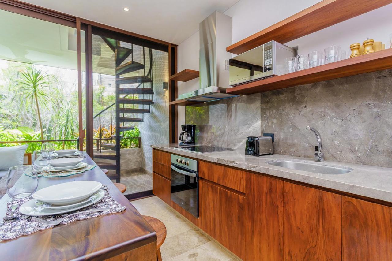 Jungle Luxury In Private Residential Area & Stunning Rooftop By Stella Rentals Tulum Eksteriør bilde