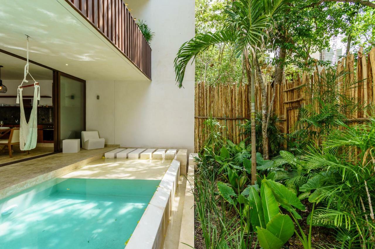 Jungle Luxury In Private Residential Area & Stunning Rooftop By Stella Rentals Tulum Eksteriør bilde