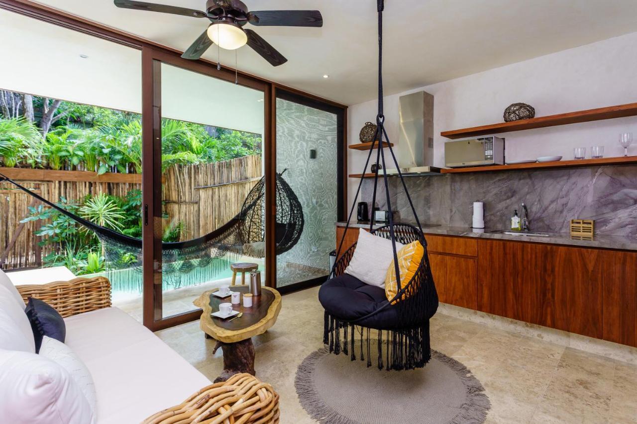 Jungle Luxury In Private Residential Area & Stunning Rooftop By Stella Rentals Tulum Eksteriør bilde